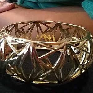 Sequin Gold Clasp Bracelet